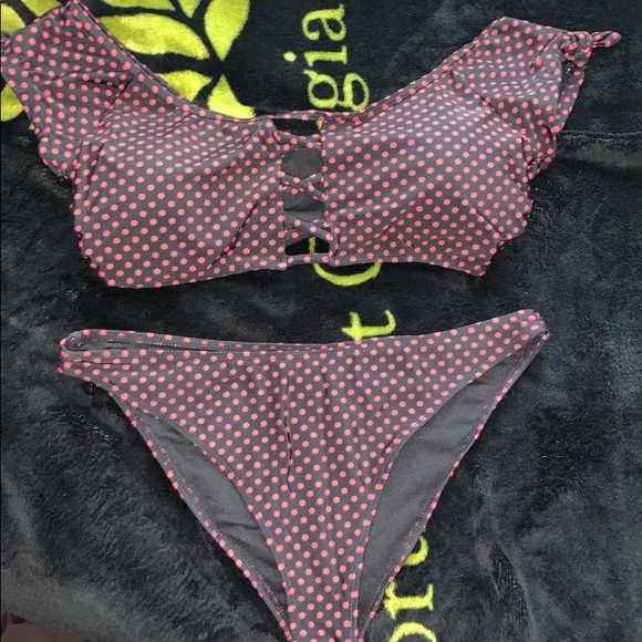 off shoulder bikini